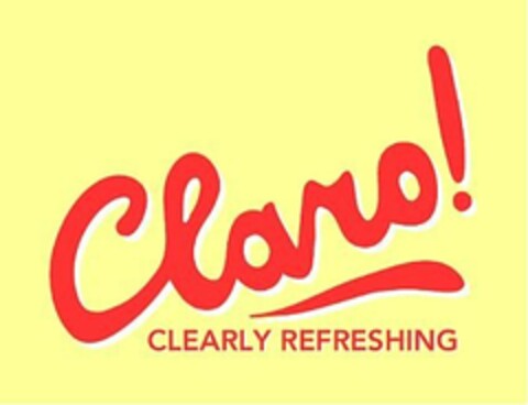 CLARO! CLEARLY REFRESHING Logo (USPTO, 05.08.2009)