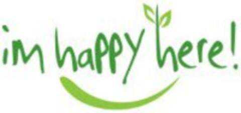 I'M HAPPY HERE! Logo (USPTO, 03.09.2009)