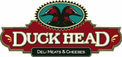 DUCK HEAD DELI MEATS & CHEESES Logo (USPTO, 04.01.2010)