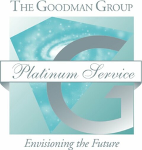 THE GOODMAN GROUP PLATINUM SERVICE ENVISIONING THE FUTURE G Logo (USPTO, 10.08.2010)