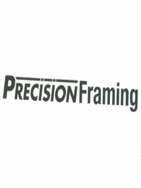 PRECISION FRAMING Logo (USPTO, 02/24/2011)