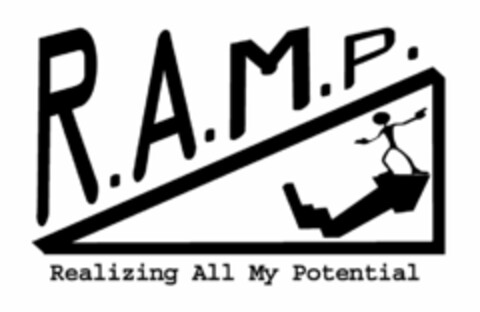 R.A.M.P. REALIZING ALL MY POTENTIAL Logo (USPTO, 04/07/2011)