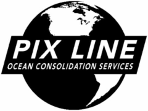 PIX LINE OCEAN CONSOLIDATION SERVICES Logo (USPTO, 06/16/2011)
