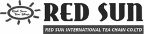 RED SUN TEA SHOP RED SUN RED SUN INTERNATIONAL TEA CHAIN CO. LTD Logo (USPTO, 14.07.2011)