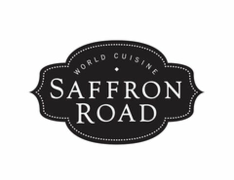 WORLD CUISINE SAFFRON ROAD Logo (USPTO, 23.09.2011)