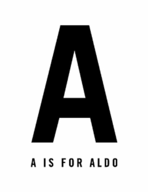 A A IS FOR ALDO Logo (USPTO, 06.10.2011)