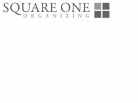 SQUARE ONE ORGANIZING Logo (USPTO, 18.11.2011)