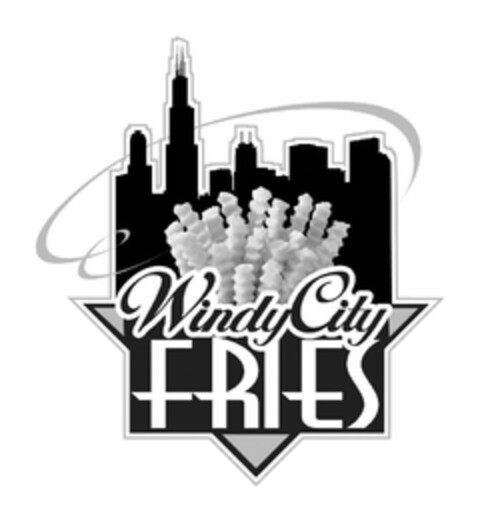 WINDY CITY FRIES Logo (USPTO, 02/27/2012)
