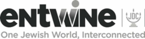 ENTWINE JDC ONE JEWISH WORLD, INTERCONNECTED Logo (USPTO, 03/02/2012)