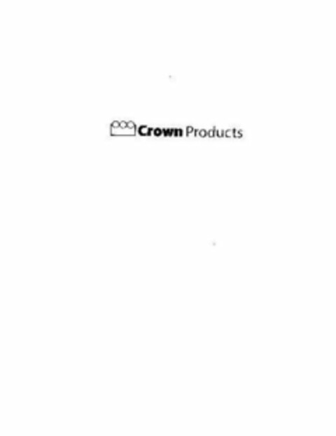 CROWN PRODUCTS Logo (USPTO, 20.06.2012)