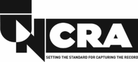 NCRA SETTING THE STANDARD FOR CAPTURINGTHE RECORD Logo (USPTO, 09/11/2012)