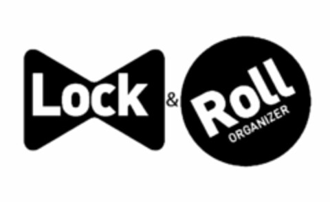 LOCK & ROLL ORGANIZER Logo (USPTO, 12/17/2012)