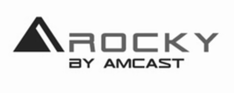 A ROCKY BY AMCAST Logo (USPTO, 15.03.2013)