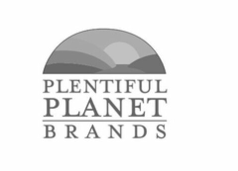 PLENTIFUL PLANET BRANDS Logo (USPTO, 19.07.2013)