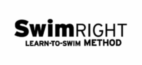 SWIMRIGHT LEARN-TO-SWIM METHOD Logo (USPTO, 13.08.2013)