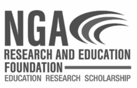 NGA RESEARCH AND EDUCATION FOUNDATION EDUCATION RESEARCH SCHOLARSHIP Logo (USPTO, 21.08.2013)