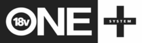 18V ONE + SYSTEM Logo (USPTO, 04/09/2014)