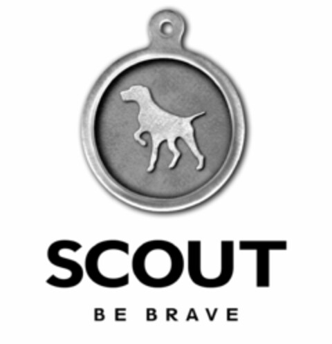 SCOUT BE BRAVE Logo (USPTO, 14.04.2014)