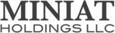 MINIAT HOLDINGS LLC Logo (USPTO, 06/25/2014)