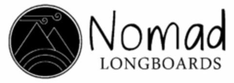 NOMAD LONGBOARDS Logo (USPTO, 10/30/2014)