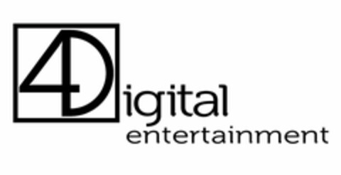 4DIGITAL ENTERTAINMENT Logo (USPTO, 02/20/2015)