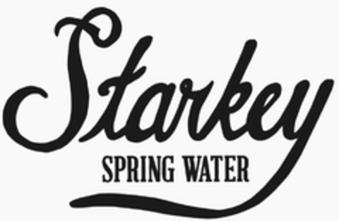 STARKEY SPRING WATER Logo (USPTO, 27.05.2015)