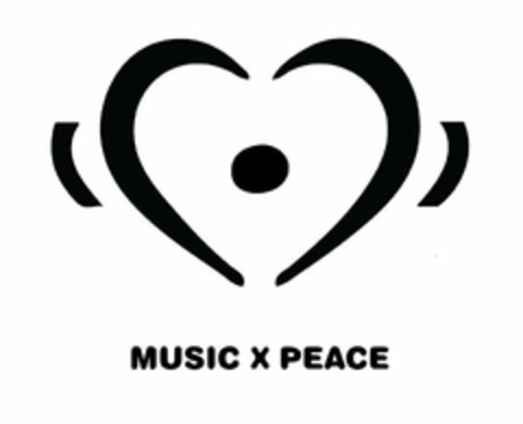 MUSIC X PEACE Logo (USPTO, 27.07.2015)