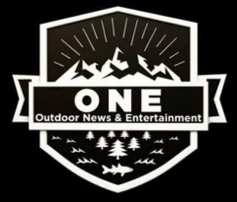 ONE OUTDOOR NEWS & ENTERTAINMENT Logo (USPTO, 02/18/2016)