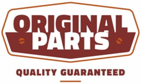 ORIGINAL PARTS QUALITY GUARANTEED Logo (USPTO, 20.05.2016)