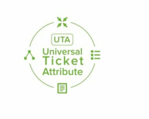 UTA UNIVERSAL TICKET ATTRIBUTE Logo (USPTO, 27.06.2016)