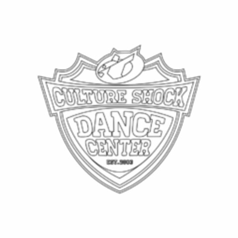 CULTURE SHOCK DANCE CENTER EST. 2003 Logo (USPTO, 22.09.2016)