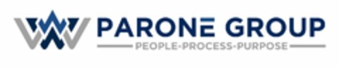 WWW PARONE GROUP PEOPLE PROCESS PURPOSE Logo (USPTO, 09/27/2016)