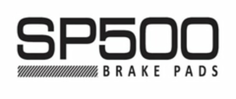 SP500 BRAKE PADS Logo (USPTO, 03.11.2016)