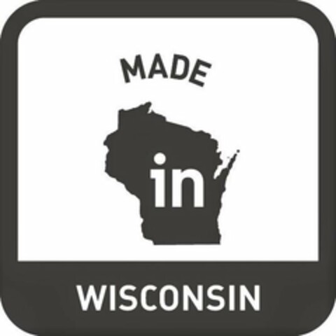 MADE IN WISCONSIN Logo (USPTO, 25.08.2017)