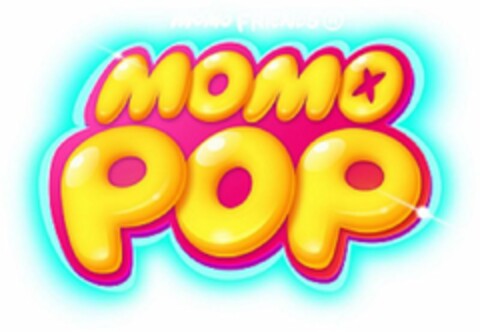 MOMO POP MOMO FRIENDS Logo (USPTO, 09/27/2017)