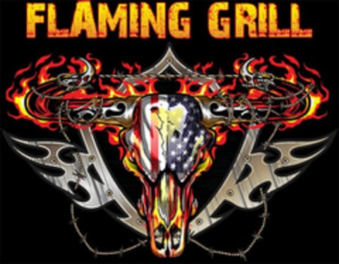 FLAMING GRILL Logo (USPTO, 08.11.2017)