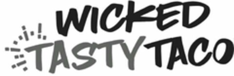 WICKED TASTY TACO Logo (USPTO, 01/23/2018)