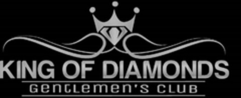 KING OF DIAMONDS GENTLEMEN'S CLUB Logo (USPTO, 06/08/2018)