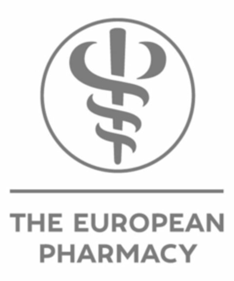 THE EUROPEAN PHARMACY Logo (USPTO, 06/22/2018)