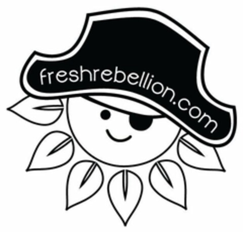 FRESH REBELLION .COM Logo (USPTO, 13.09.2018)