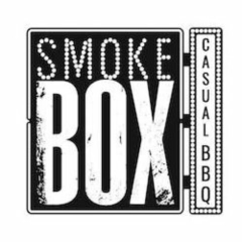 SMOKE BOX CASUAL BBQ Logo (USPTO, 20.03.2019)