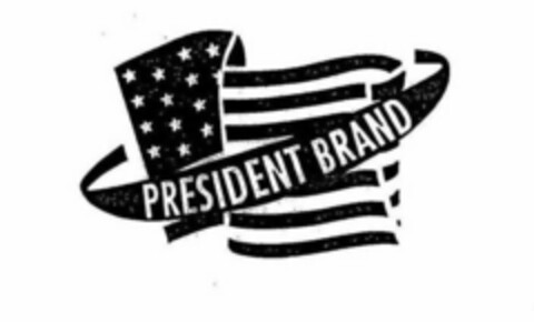 PRESIDENT BRAND Logo (USPTO, 09/16/2019)