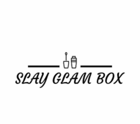 SLAY GLAM BOX Logo (USPTO, 27.09.2019)