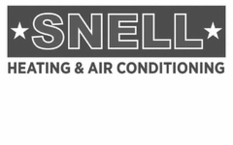 SNELL HEATING & AIR CONDITIONING Logo (USPTO, 11/06/2019)