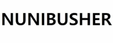 NUNIBUSHER Logo (USPTO, 12/10/2019)