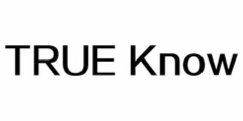 TRUE KNOW Logo (USPTO, 07.09.2020)