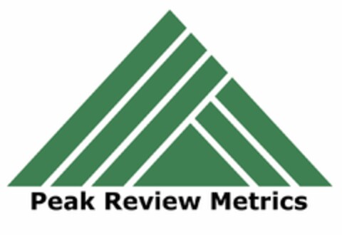 PEAK REVIEW METRICS Logo (USPTO, 02.04.2009)