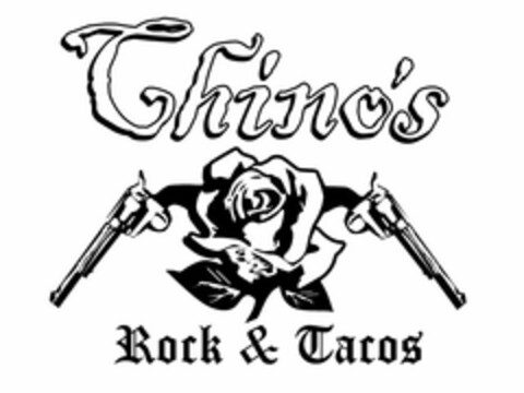 CHINO'S ROCK & TACOS Logo (USPTO, 01/25/2010)