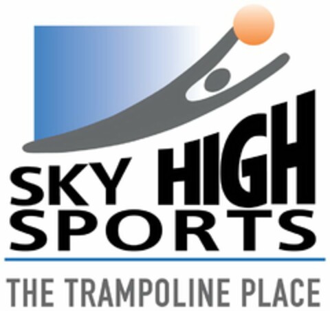 SKY HIGH SPORTS THE TRAMPOLINE PLACE Logo (USPTO, 15.05.2010)