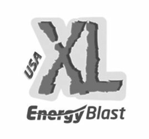 USA XL ENERGY BLAST Logo (USPTO, 24.06.2010)